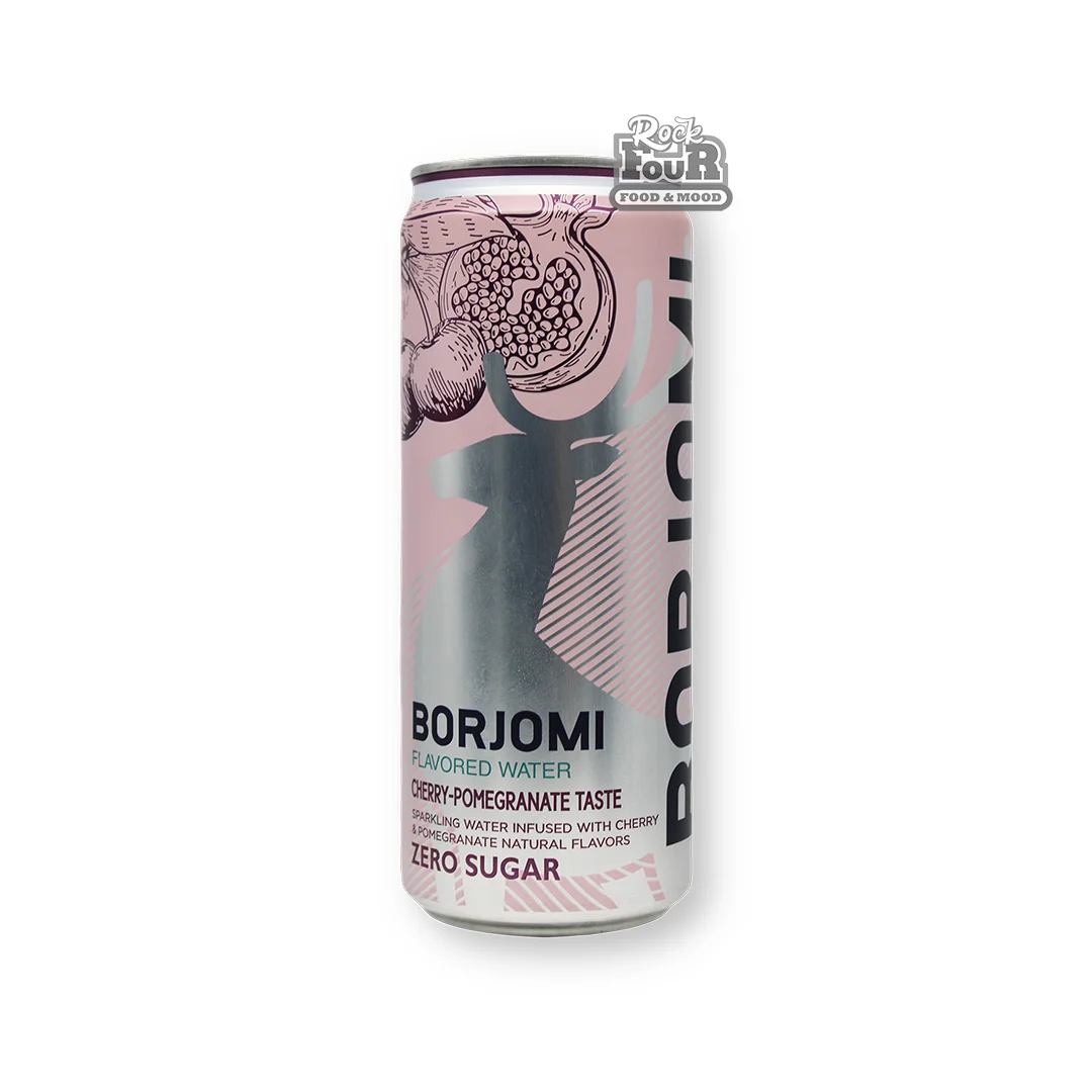 Carbonated drink with cherry and pomegranate flavor "Borjomi" 330ml